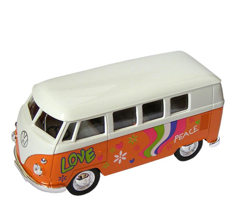Welly 63 VW T1 Bus Love 1:34