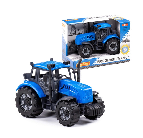Polesie Traktor Progress modrý