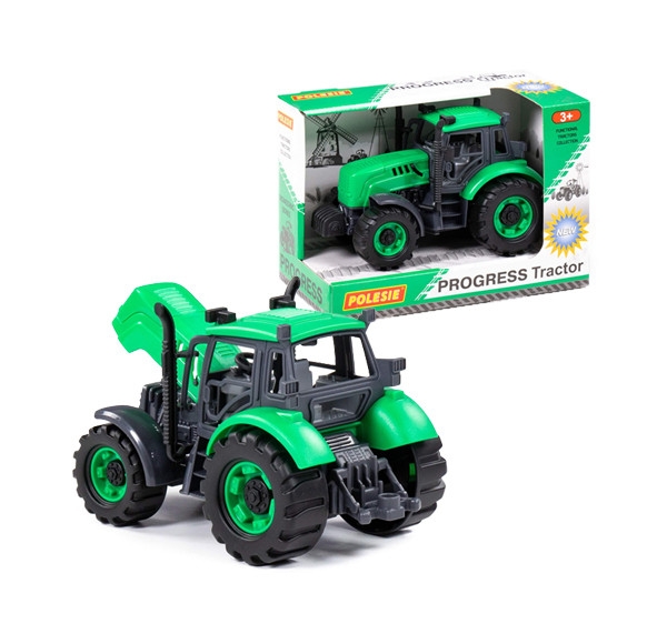 Polesie Traktor Progress zelený