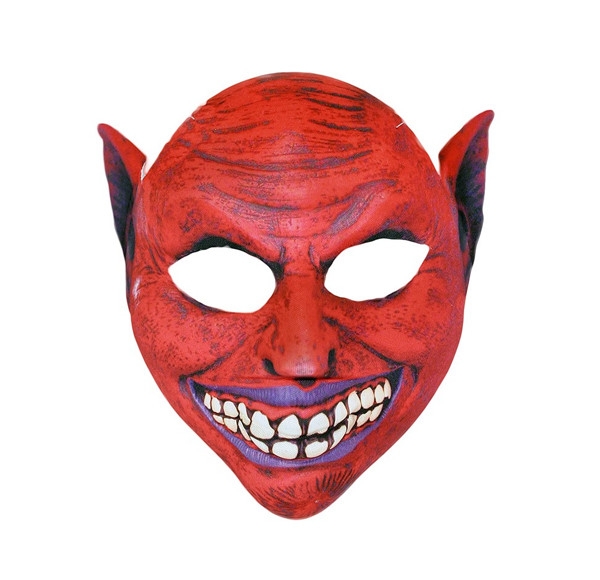 Maska kartnevalová Čert