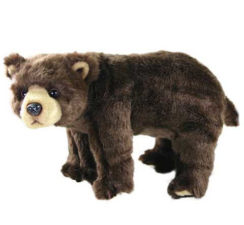 Medvěd plyšový hnědý