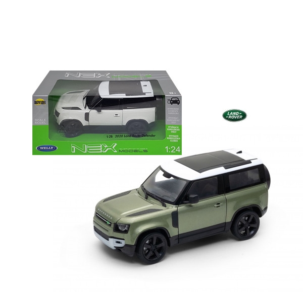 Auto 1:24 Welly 2020 Land Rover Defender