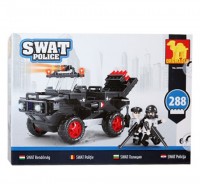 Stavebnice Policie SWAT Auto terénní