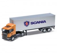 Welly Truck SCANIA R470 oranžová