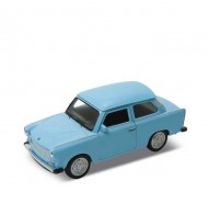 Auto 1:34 Welly Trabant modrý