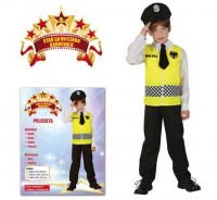 MaDe Karnevalový kostým Policista M