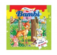 Knížka Bambi s puzzlami